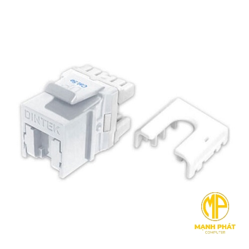 Ổ cắm mạng CAT.5e F-Type dọc DINTEK| 1305-03048 (Modular Jack)