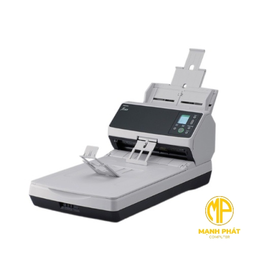 Máy quét Ricoh fi-8250 (PA03810-B601) 2 mặt nạp tài liệu tự động (ADF) + Flatbed kích thước tối đa A4 tích hợp tính sổ dập ghim và hộ chiếu