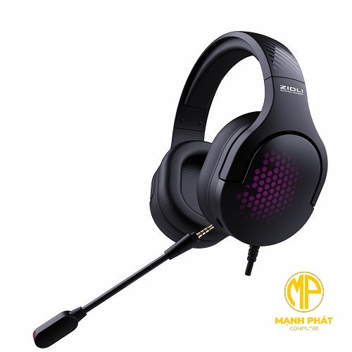 Tai nghe Zidli FCORE FH18U Black (7.1,USB, LED)| ZIDH0158