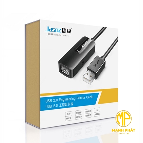 Cáp nối dài USB2.0 có chip JASOZ D109 (25m) T-D159 Sử dụng chip FE1.1S của Đài Loan