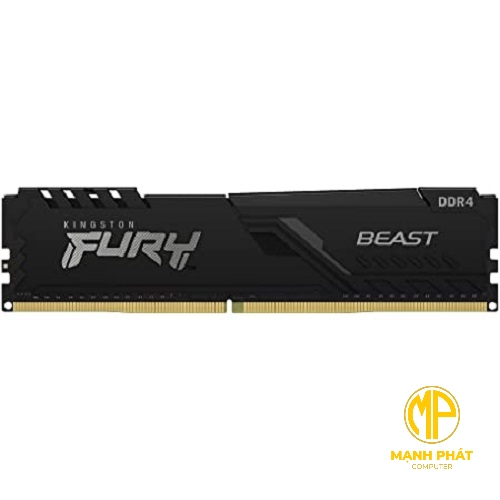 Bộ nhớ trong KF436C18BB/16| Kingston DDR4 16GB 3600 Mhz CL18 DIMM FURY Beast Black