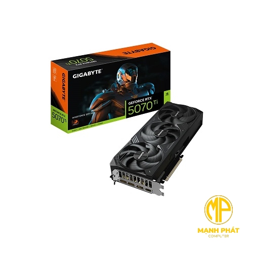 VGA Gigabyte RTX 5070 Ti WINDFORCE SFF 16GB (N507TWF3-16GD)