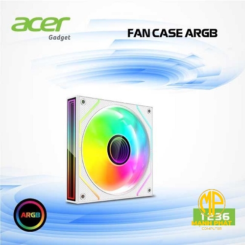 FAN CASE ACER 1236 12CM ARGB WHITE