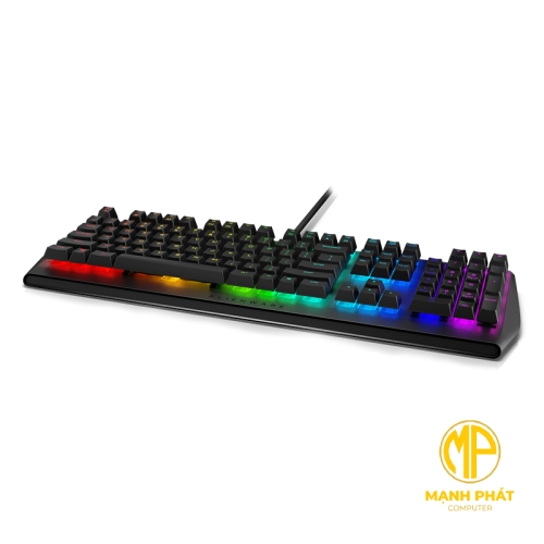 Bàn phím máy tính Dell Alienware RGB Mechanical Gaming Keyboard US English, 1Y WTY_AW410K