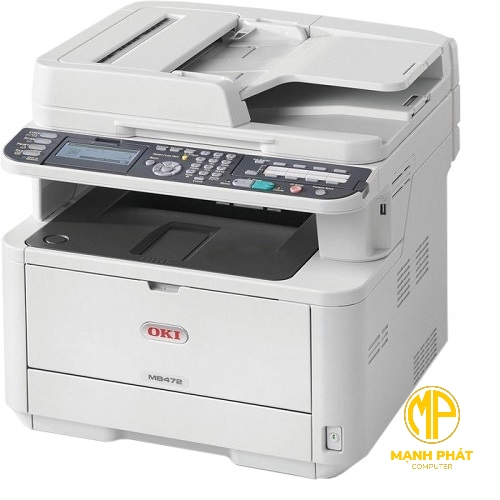 Máy in đa năng trắng đen A4 OKI MB472dnw