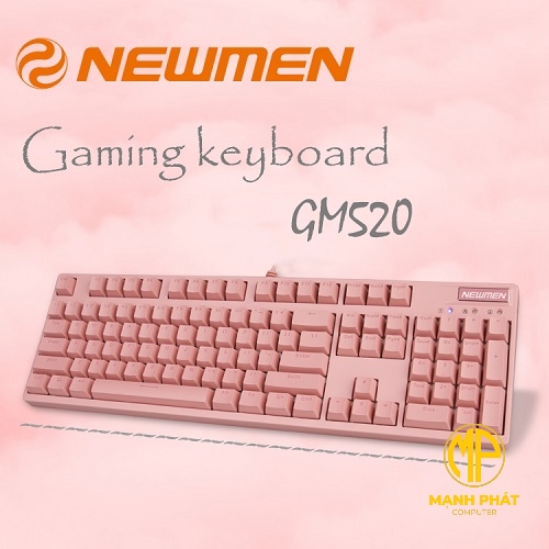 Bàn phím cơ có dây Gaming Newmen GM520